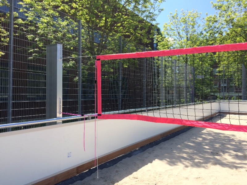 Anti-vandal volleyball poles (3)