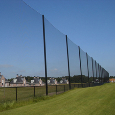 Ball stop fencing and separation nets