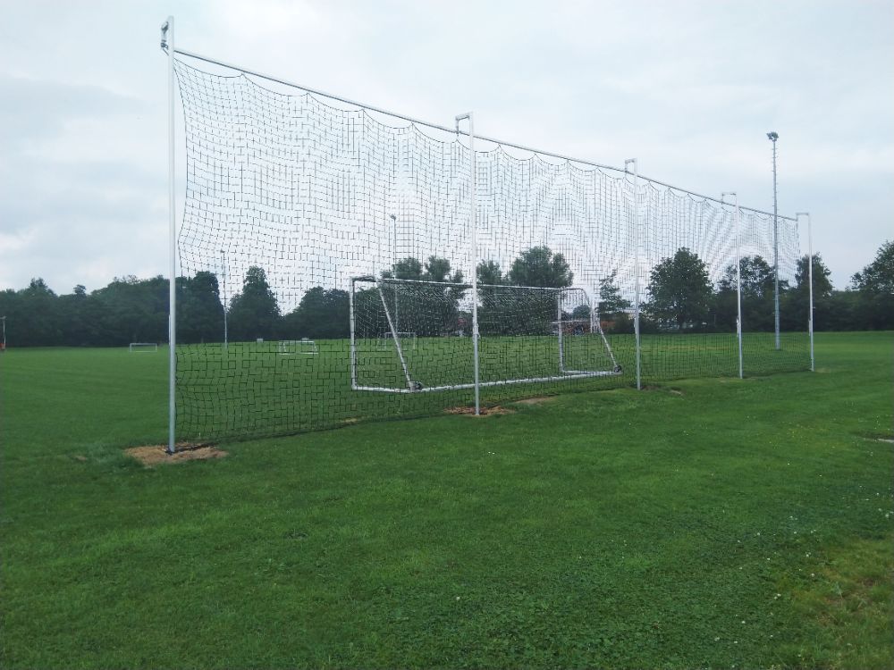 Ball stop fencing and separation nets