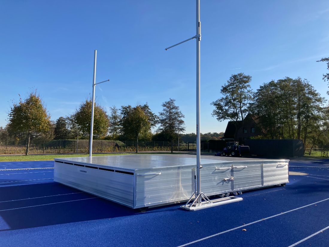 Safety covers for pole vault equipment