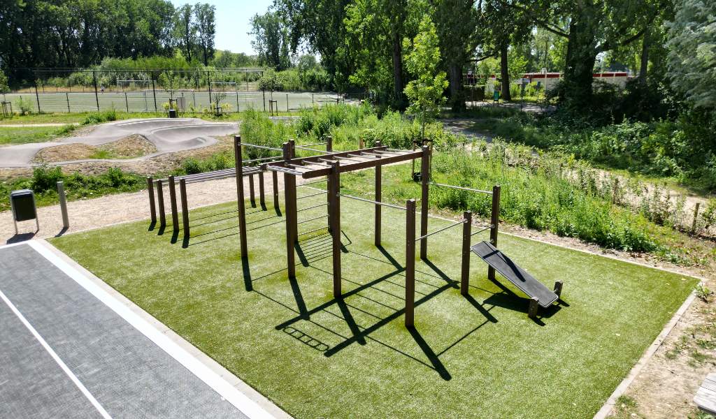 Outdoor fitness Calistenics Multistation