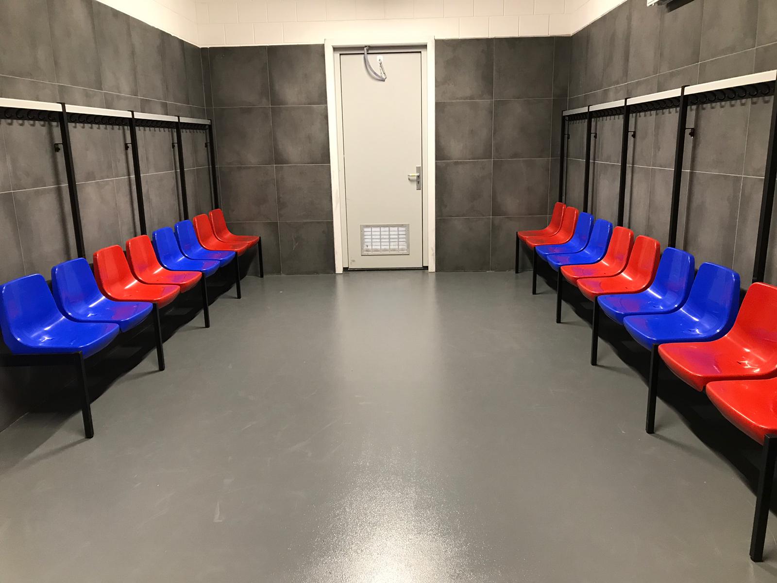 dressing room bench with seating