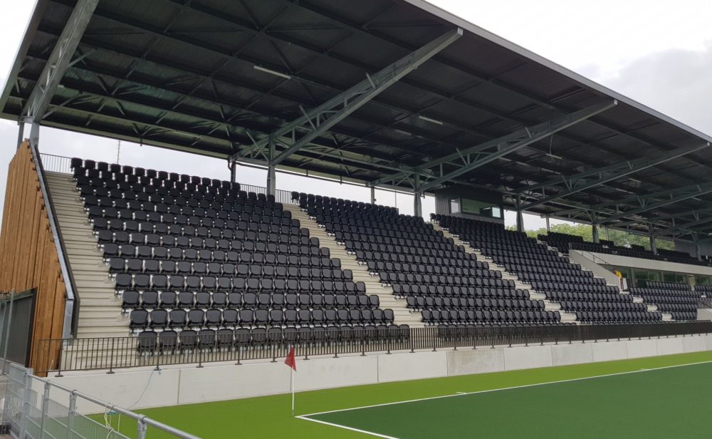Stadium seats and grandstand chairs