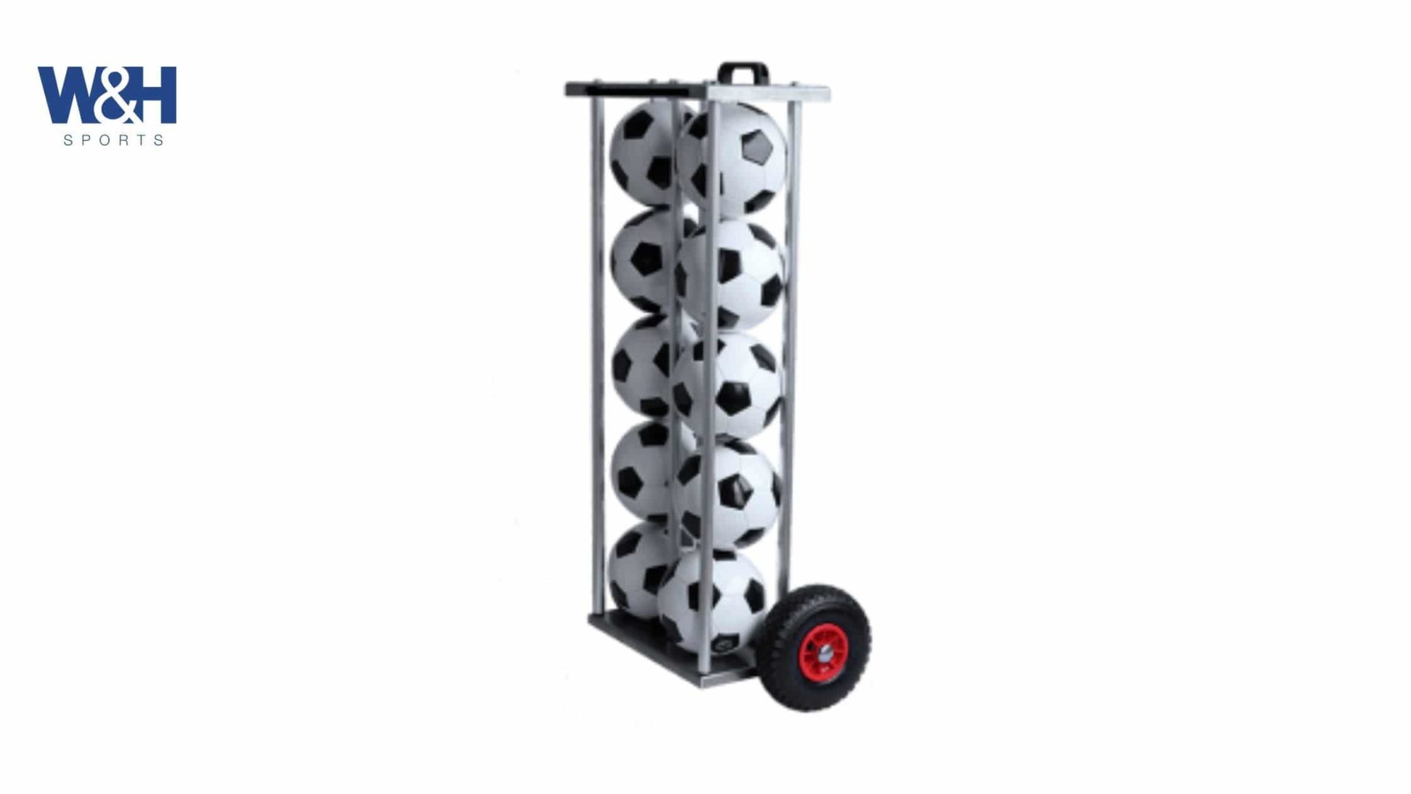 Ball trolley for 10 balls W&H Sports EN