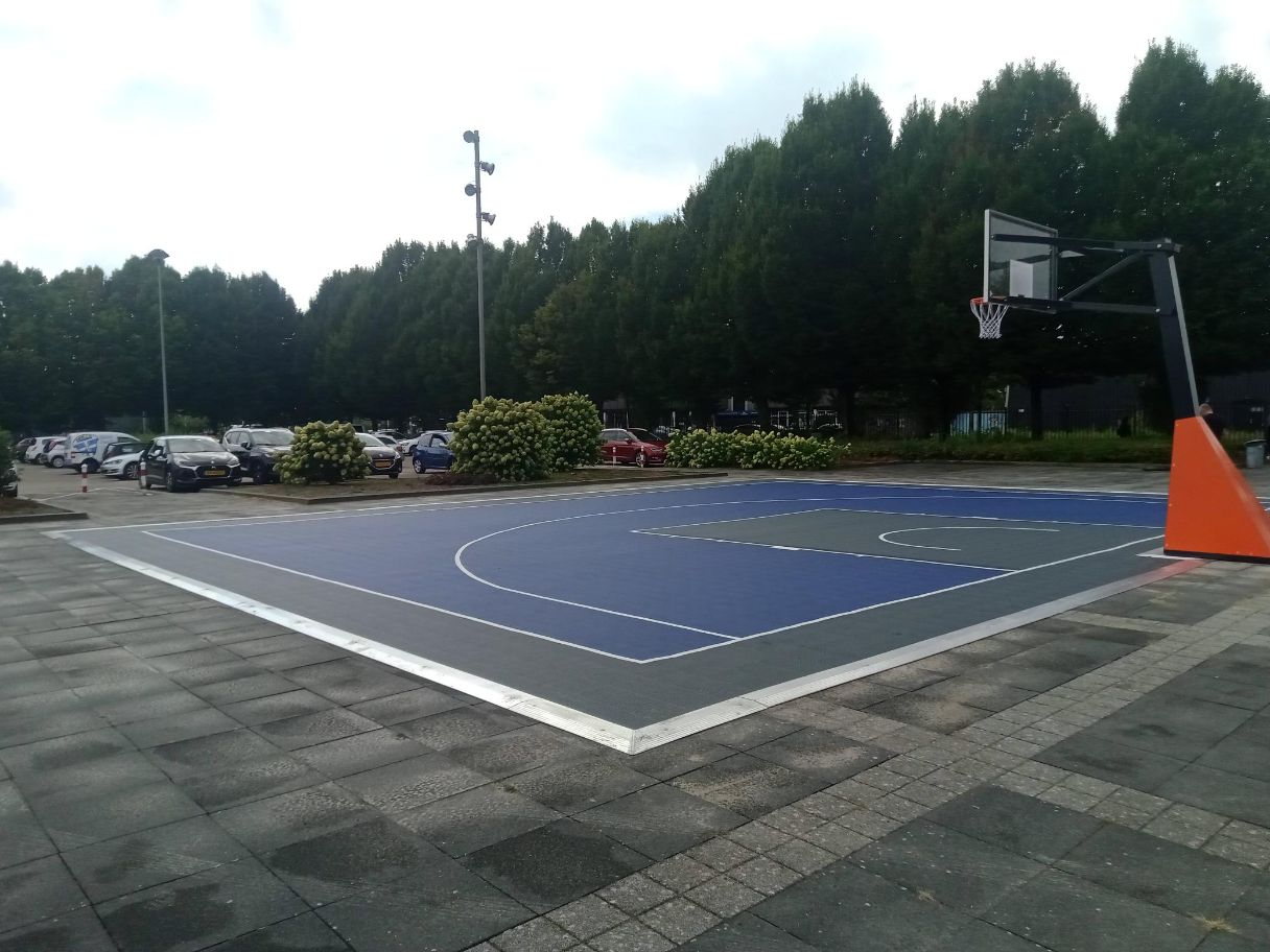 3x3 basketball court Zwolle Landstede