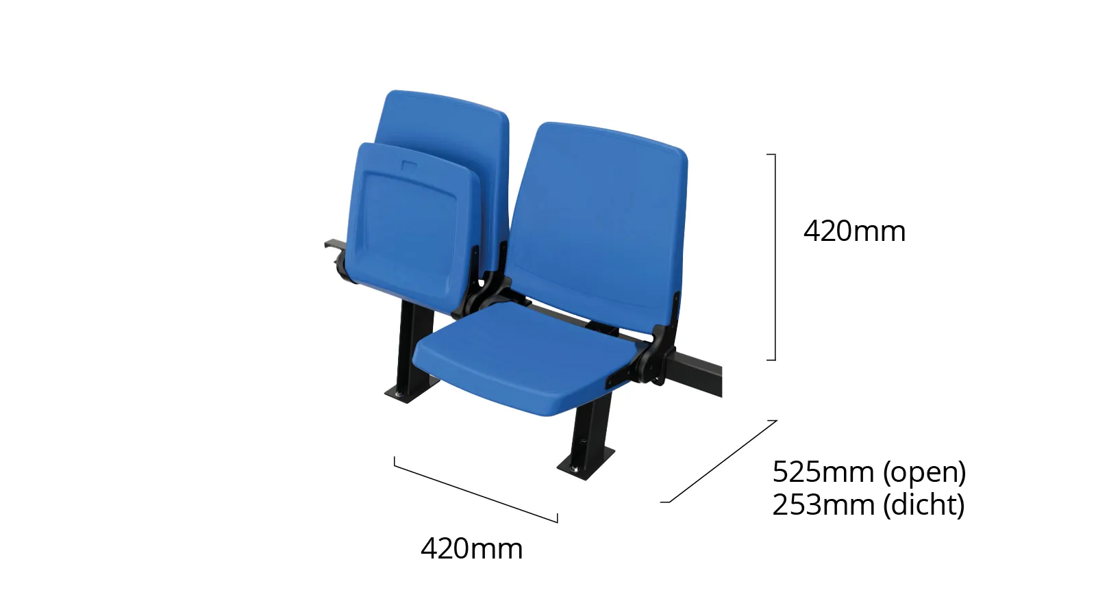 Stadium seat sittem basic