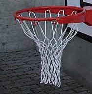 Basketbalring straal oranje