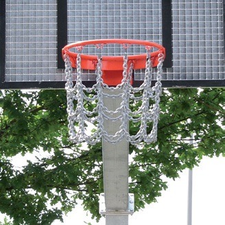 Naleving van Gang chef Basketbalnet (staal) - W&H Sports