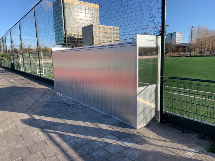 dug outs voetbal Arsenal Amsterdam