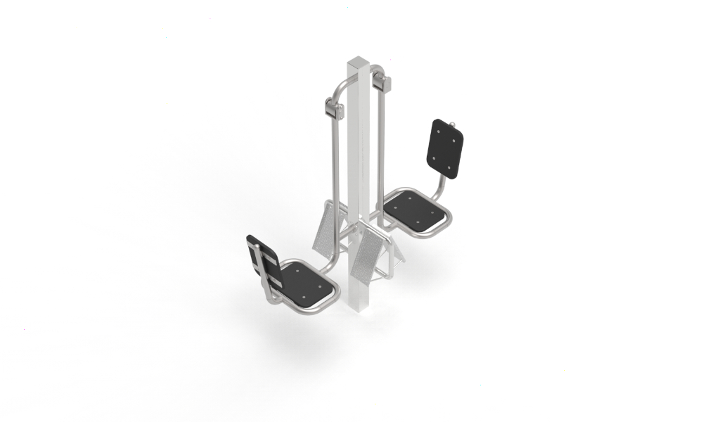 Calisthenics duo legpress