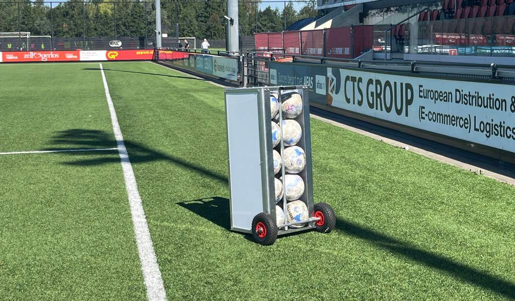 Verrijdbare ballenkar voor 20 ballen