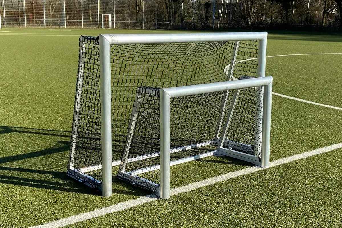 Inklapbare mini-voetbaldoel